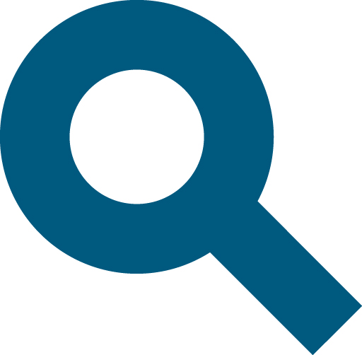 SOEB Iconen Loep Donkerblauw